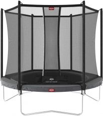 Батут Berg Favorit Regular 200 Grey + захисна сітка Comfort, навантаження до 50 кг